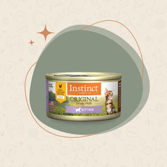 Instinct Original, Grain Free, Natural Kitten Recipe Wet Cat Food