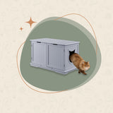 Wooden Litter Box Enclosure - XL