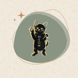 Black Cat Enamel Pin