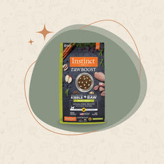 Instinct Raw Boost Grain Free, Healthy Weight Kibble + Freeze Dried Raw Cat Food