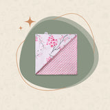 Organic Lightweight Cherry Blossom Blanket