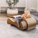 2 in 1 Cat Scratcher & Lounge Bed