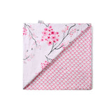 Organic Lightweight Cherry Blossom Blanket