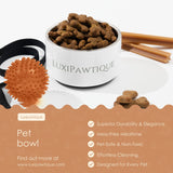 LuxiPawtique Metal Bowl