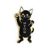 Black Cat Enamel Pin