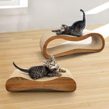 2 in 1 Cat Scratcher & Lounge Bed