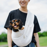 Organic Cotton Mesh Pet Sling Carrier