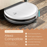 Robot 2 in 1 Mop and Vacuum for Hard Floor - Alexa Compatible