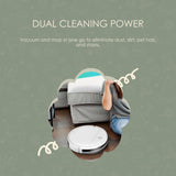 Robot 2 in 1 Mop and Vacuum for Hard Floor - Alexa Compatible