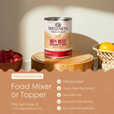 Wellness 95% Beef Dog Food Mixer or Topper