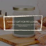 LuxiPawtique Spiced Oatmilk Soy Candle