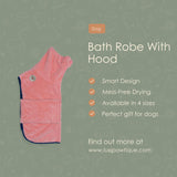 Bath Robe With Hood